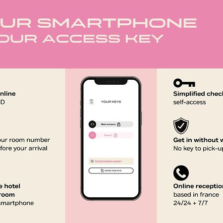 Hotel Cloitre - Entree Autonome, Reception En Ligne - Encore Mieux Orleans Ngoại thất bức ảnh